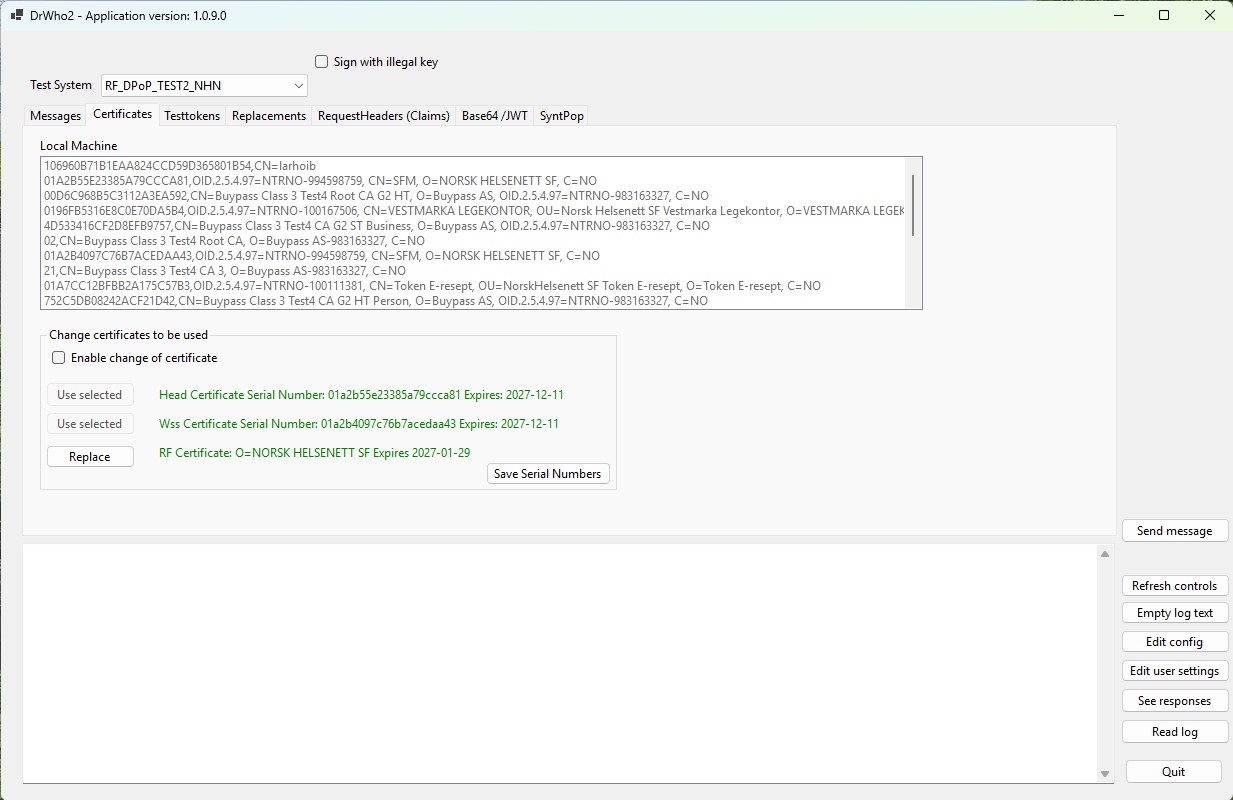 Arkfanen Certificates